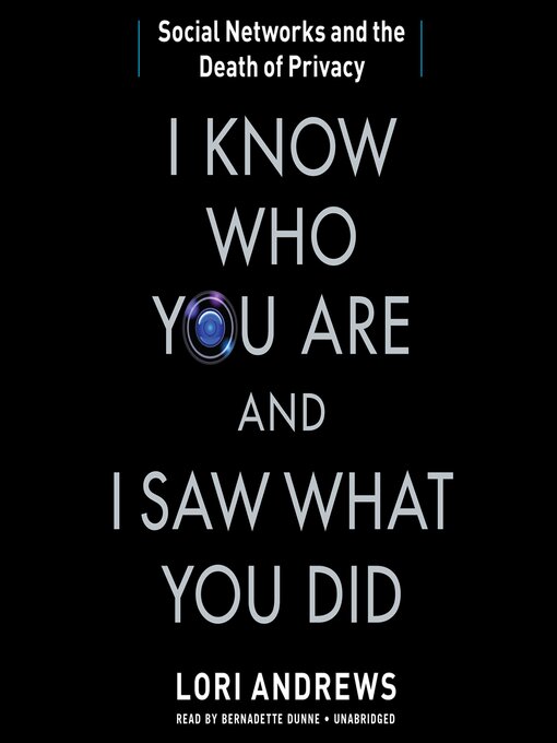 Title details for I Know Who You Are and I Saw What You Did by Lori Andrews - Wait list